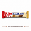 Nestle KitKat Chunky Cookie Crumble White Chocolate, Decadent Treat Featuring Crispy Wafer Layers Infused With Cookie Pieces 38g