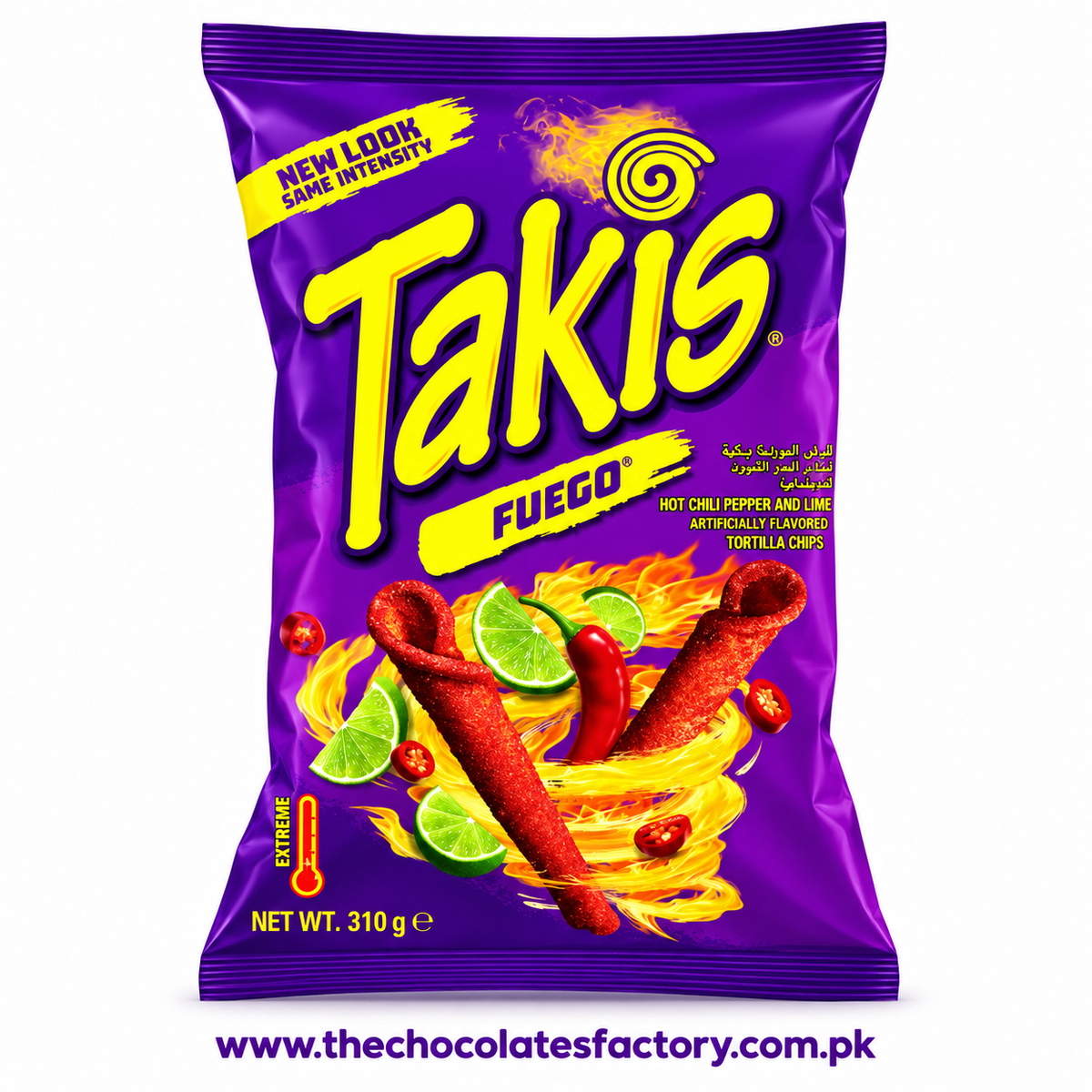 Takis Fuego Pepper Lime 310g