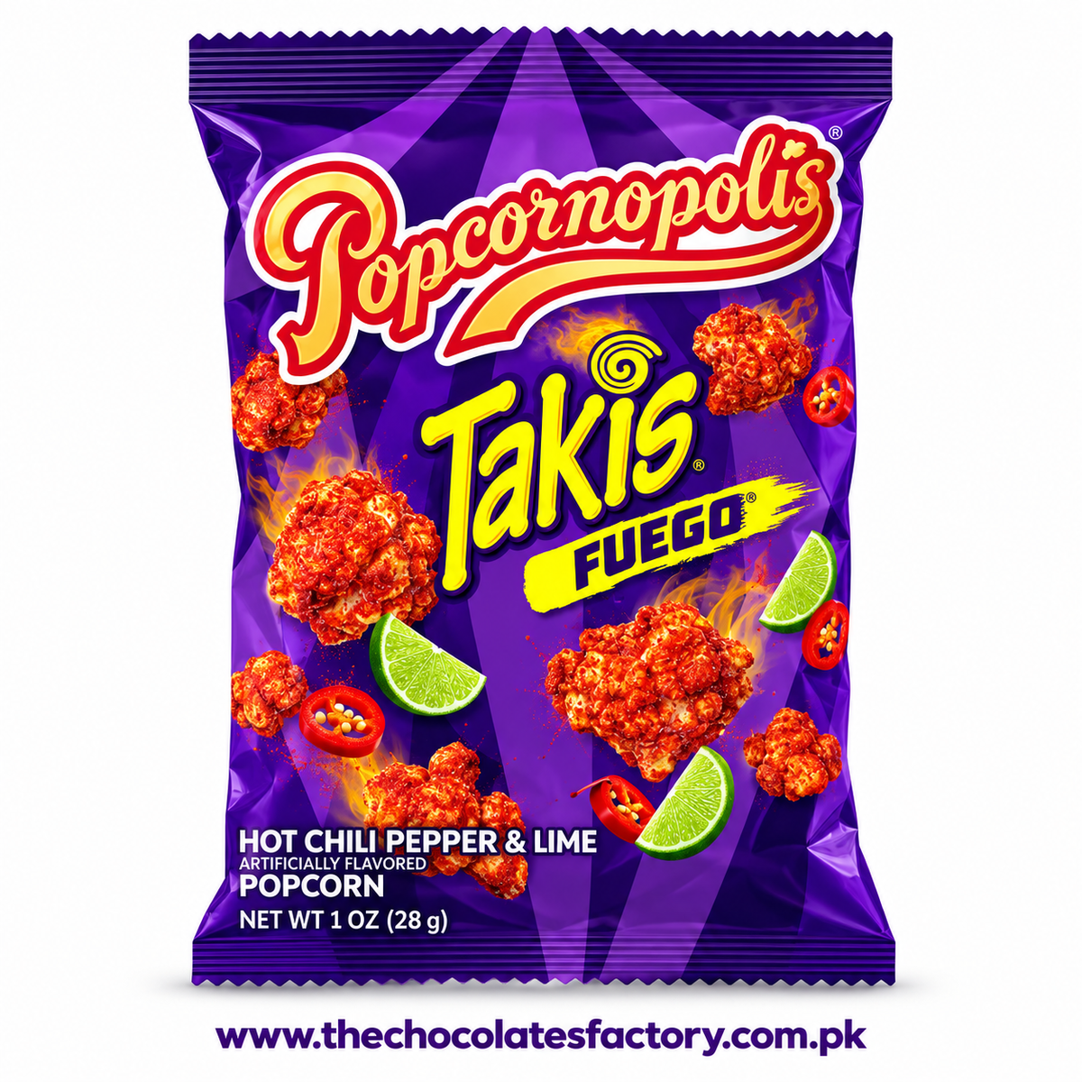 Takis Fuego Popcorn 28g