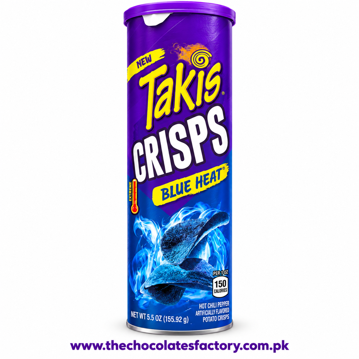Takis Blue Heat Hot Chili Pepper Potato Crisps 155.92 g