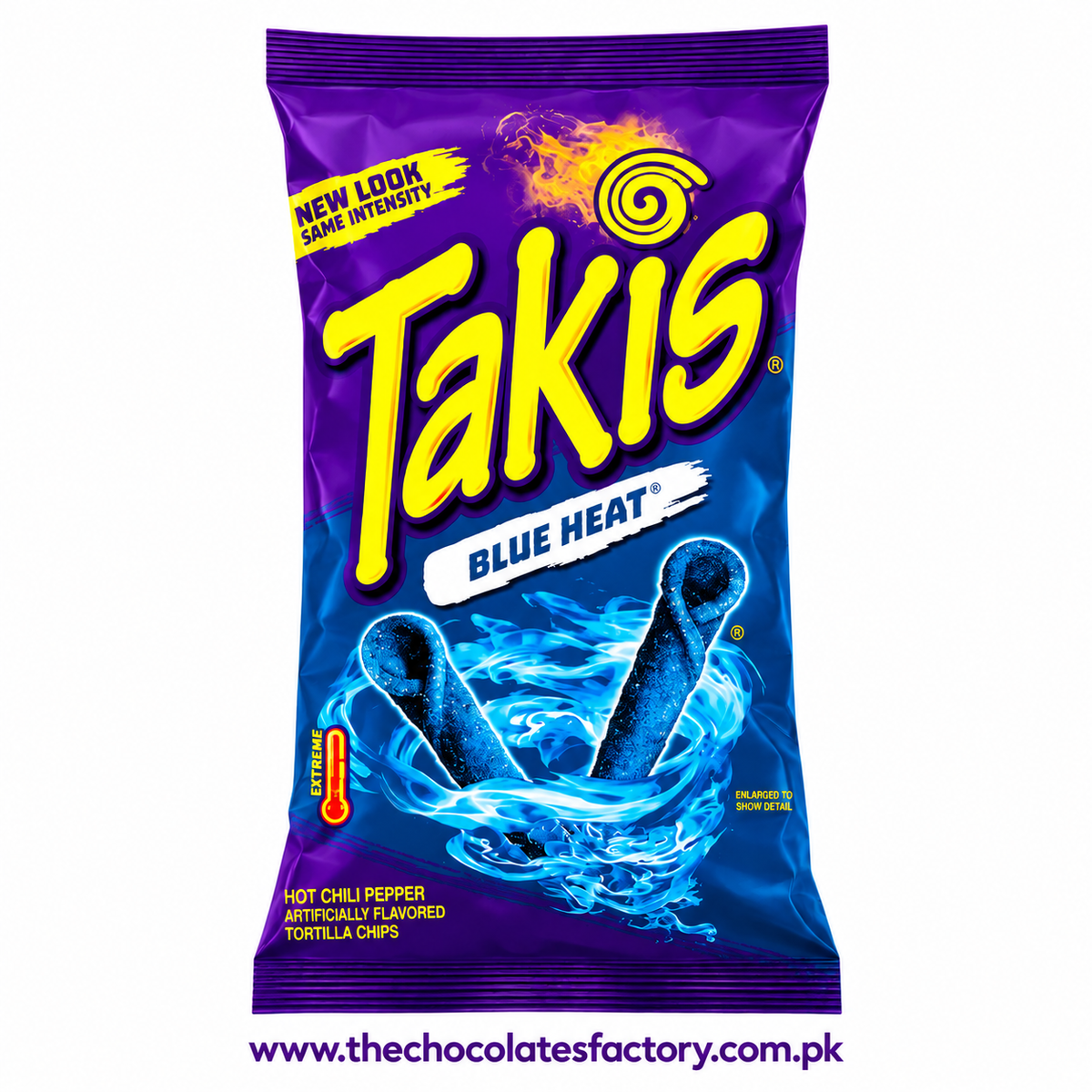 Takis Blue Heat Hot Chilli Pepper Tortilla Chips 56g