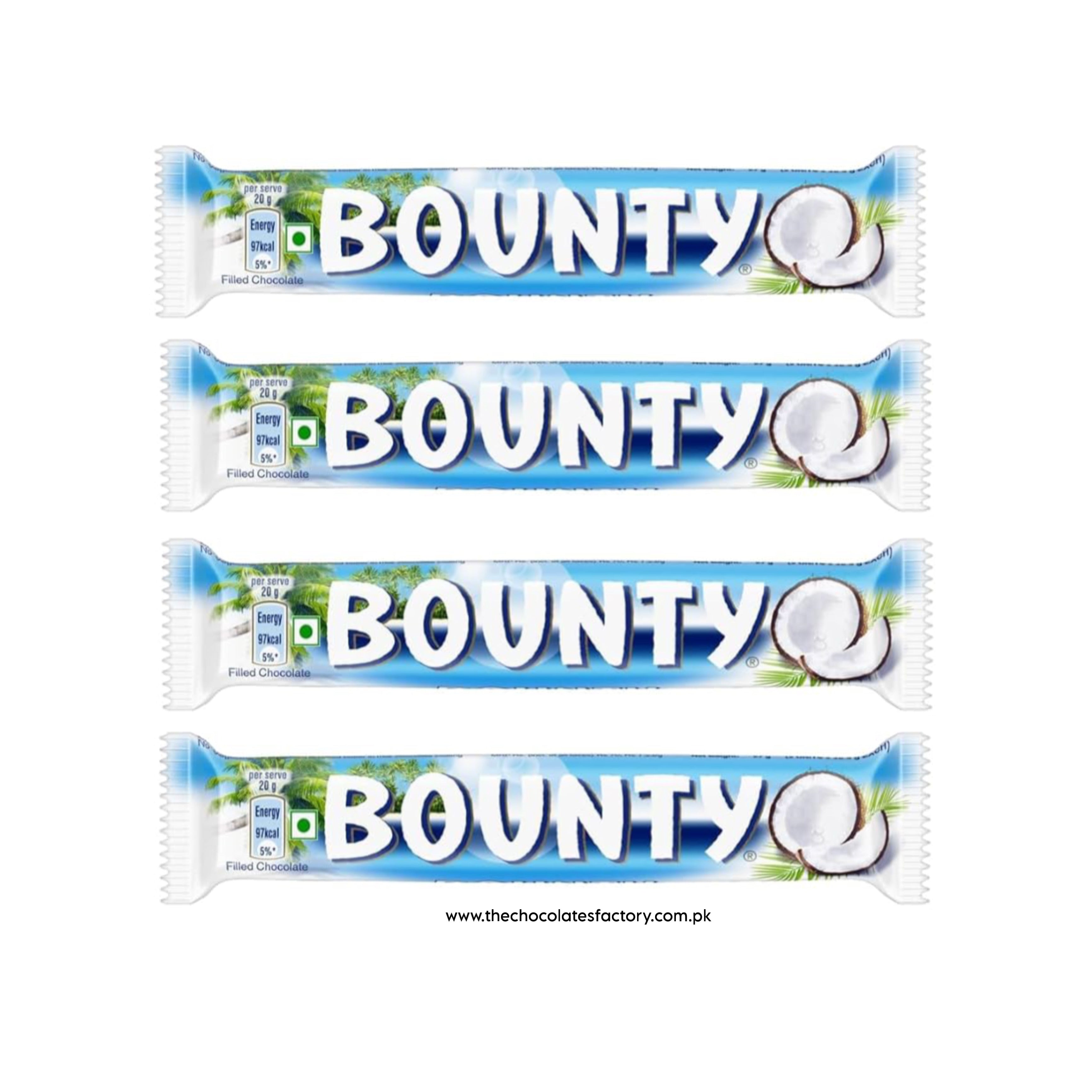 Bounty chocolate bar - X4