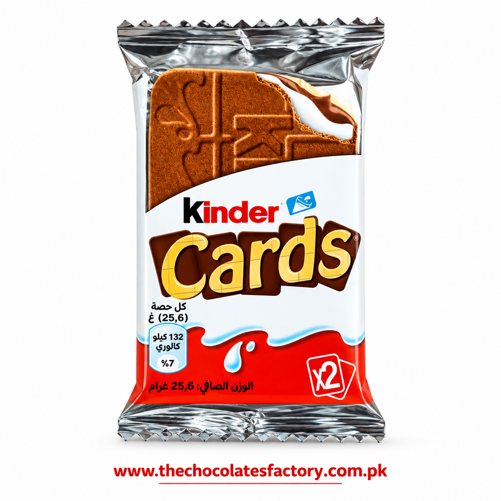 kinder cards chocolate wafers 30 Pieces Box