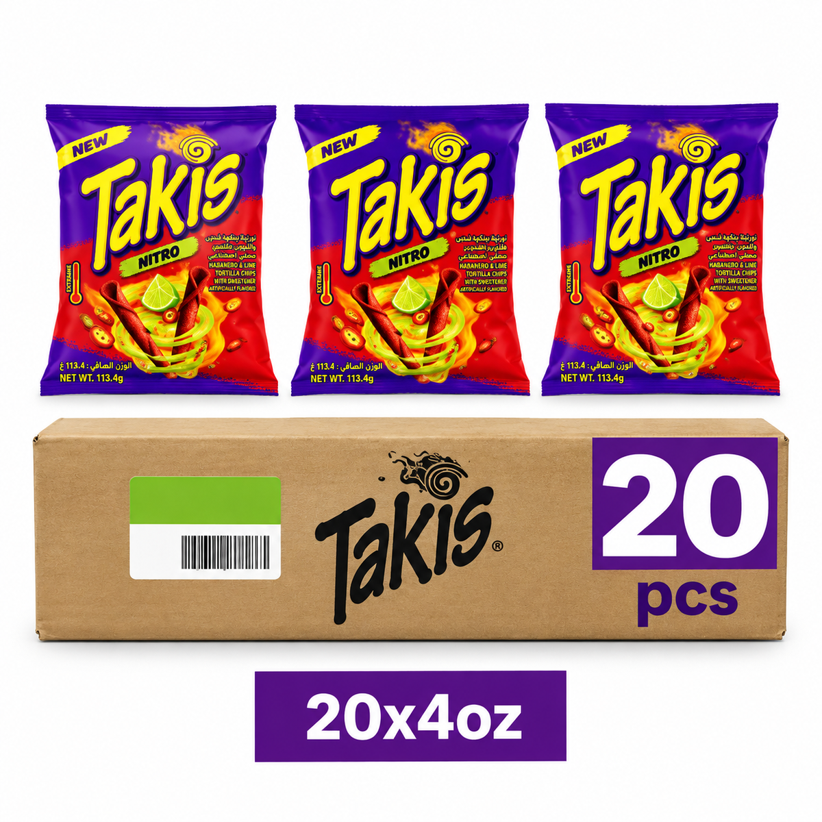 Takis Nitro 20 Piece Cotton