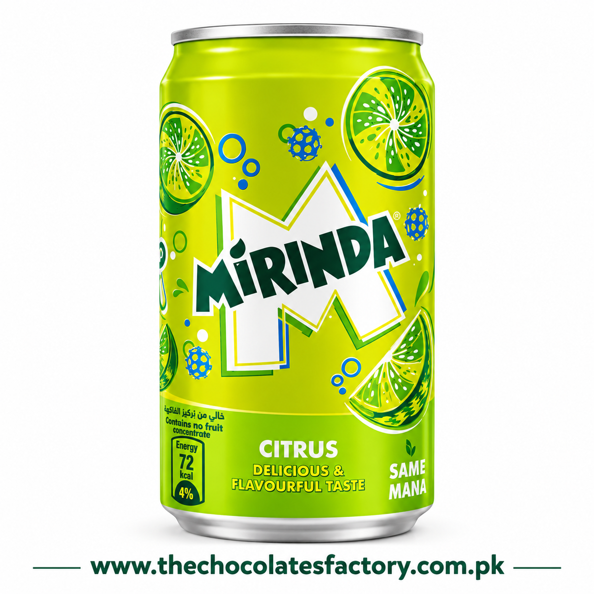 Mirinda Citrus Soft Drink -  Saudi Arabia 150ML (Mini Can)