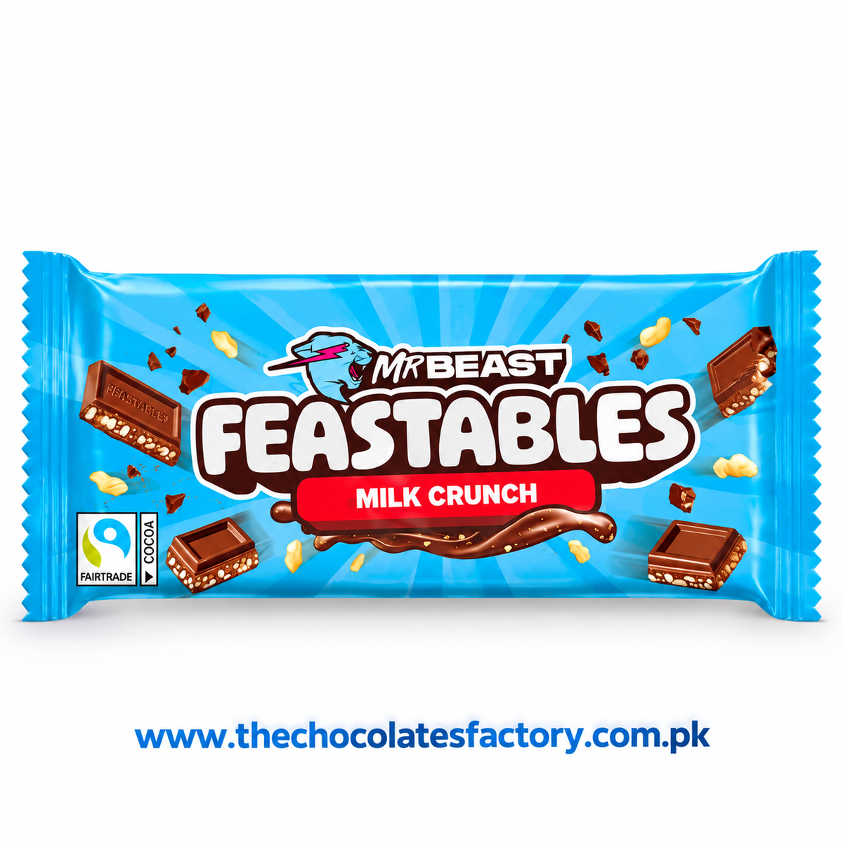MR BEAST FEASTABLES CHOCOLATE MILK CRUNCH 60 GM