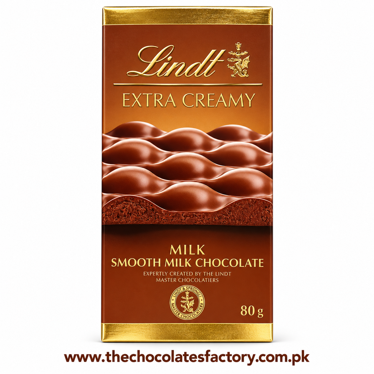 Lindt Extra Creamy Milk Smooth Milk Chocolate 80g