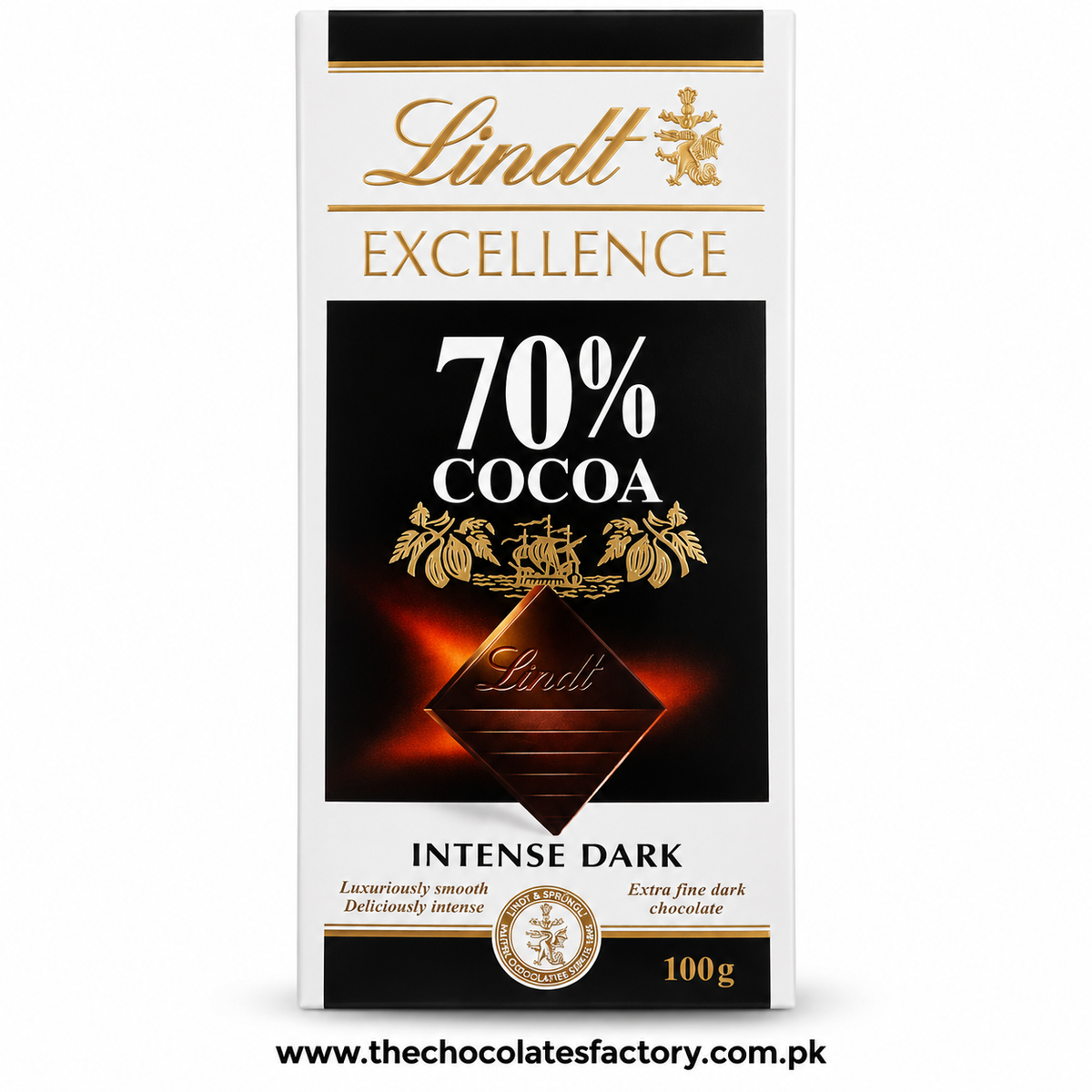 Lindt Excellence 70% Cocoa Intense Dark 100g