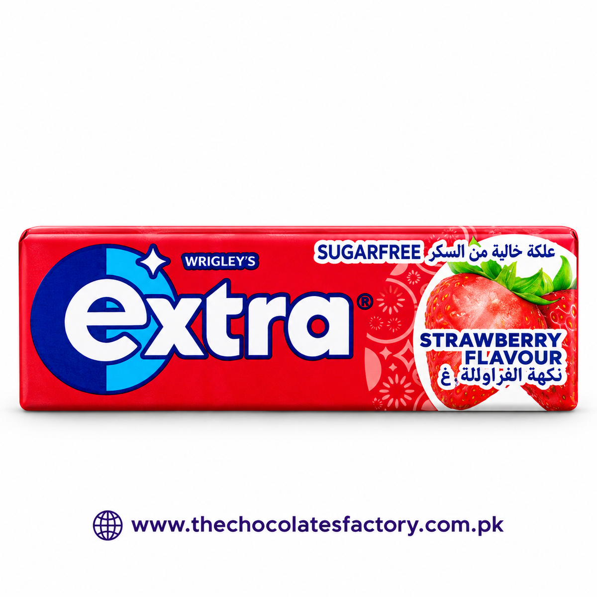 Extra Strawberry Flavour sugar free 14g