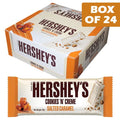 Box of Hershey's - Cookies 'N' Creme - Salted Caramel Chocolate Bar - 24X