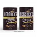 HERSHEY'S WHOLE ALMOND DROPS TIN 60G - X2