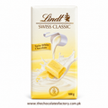 Lindt Swiss Classic White Chocolate Bar, 100g