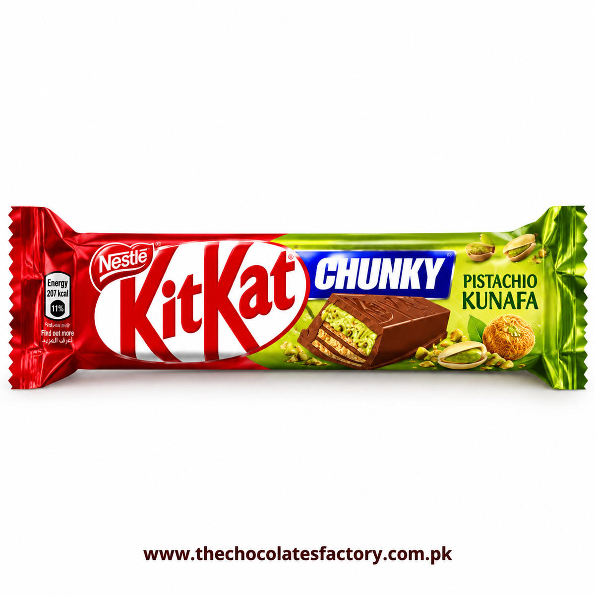 KitKat Chunky Pistachio Kunafa 40g