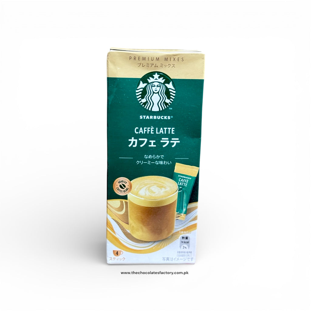 Starbucks® Caffè Latte Premium Instant Coffee (4 Sachets Per Box)
