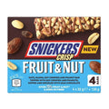 Snickers Crisp Fruit & Nut Chocolate 4X32GM