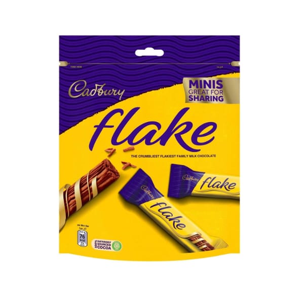 Cadbury Flake Milk Chocolate Mini Sharing Pack, 159.5g