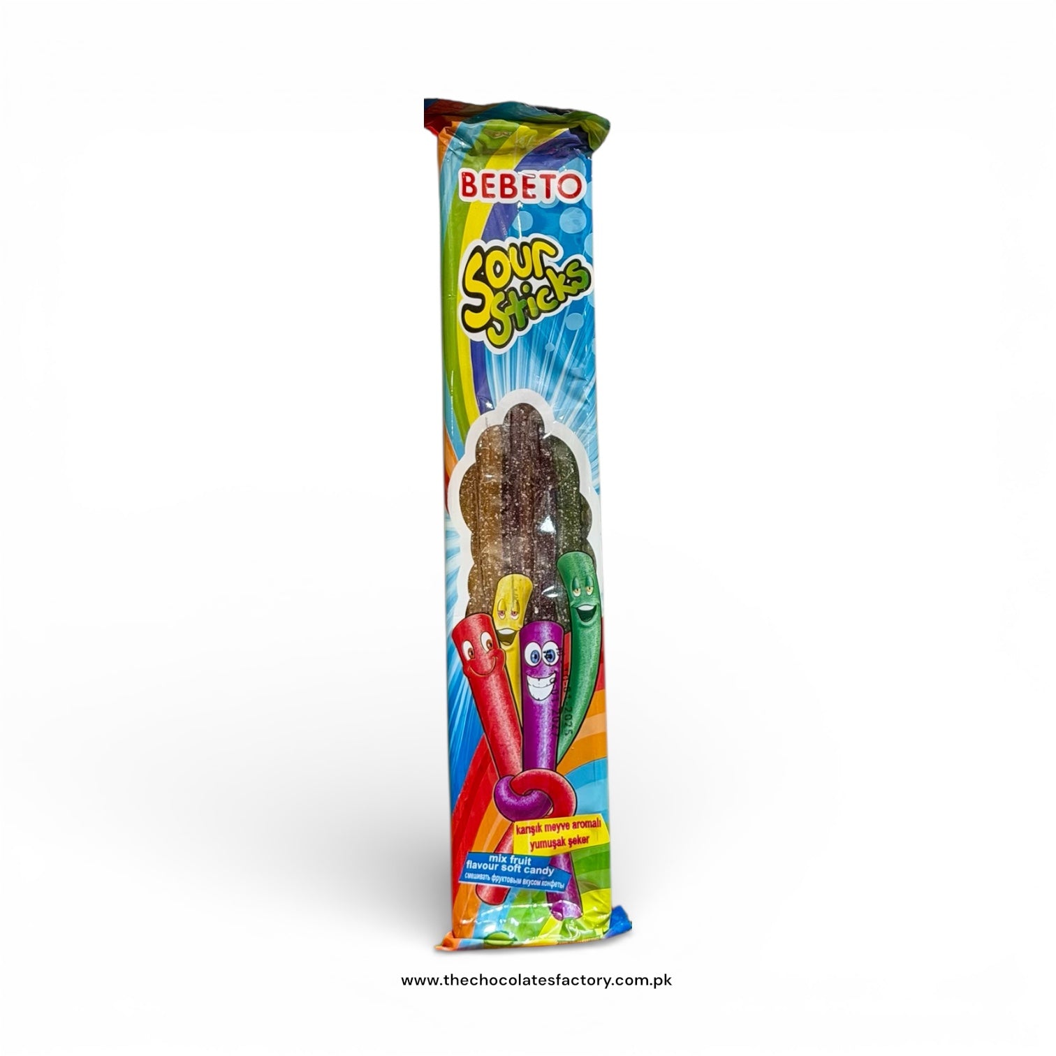 Bebeto Sour Sticks Mix Fruit 35g
