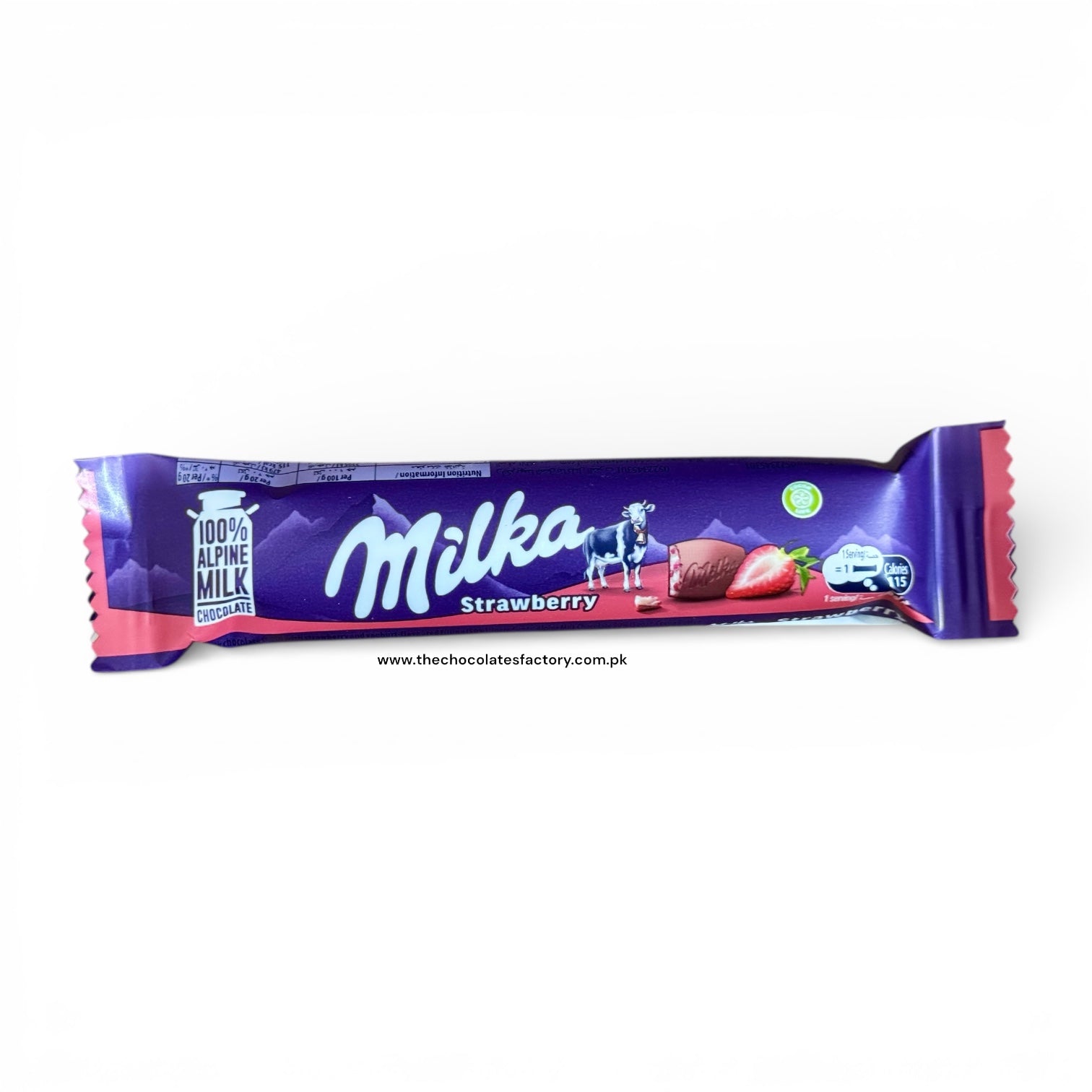 Milka Strawberry Yoghurt Chocolate Bar 18gm