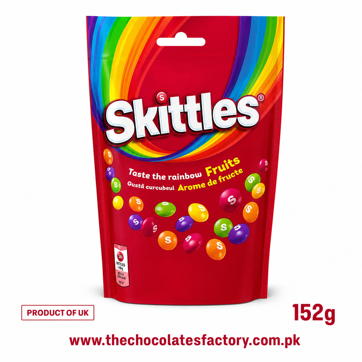 Skittles Fruits Family Pouch 152g