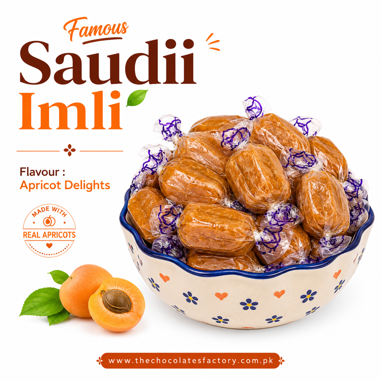Famous Saudi Imli Candy Apricot Delights Flavour