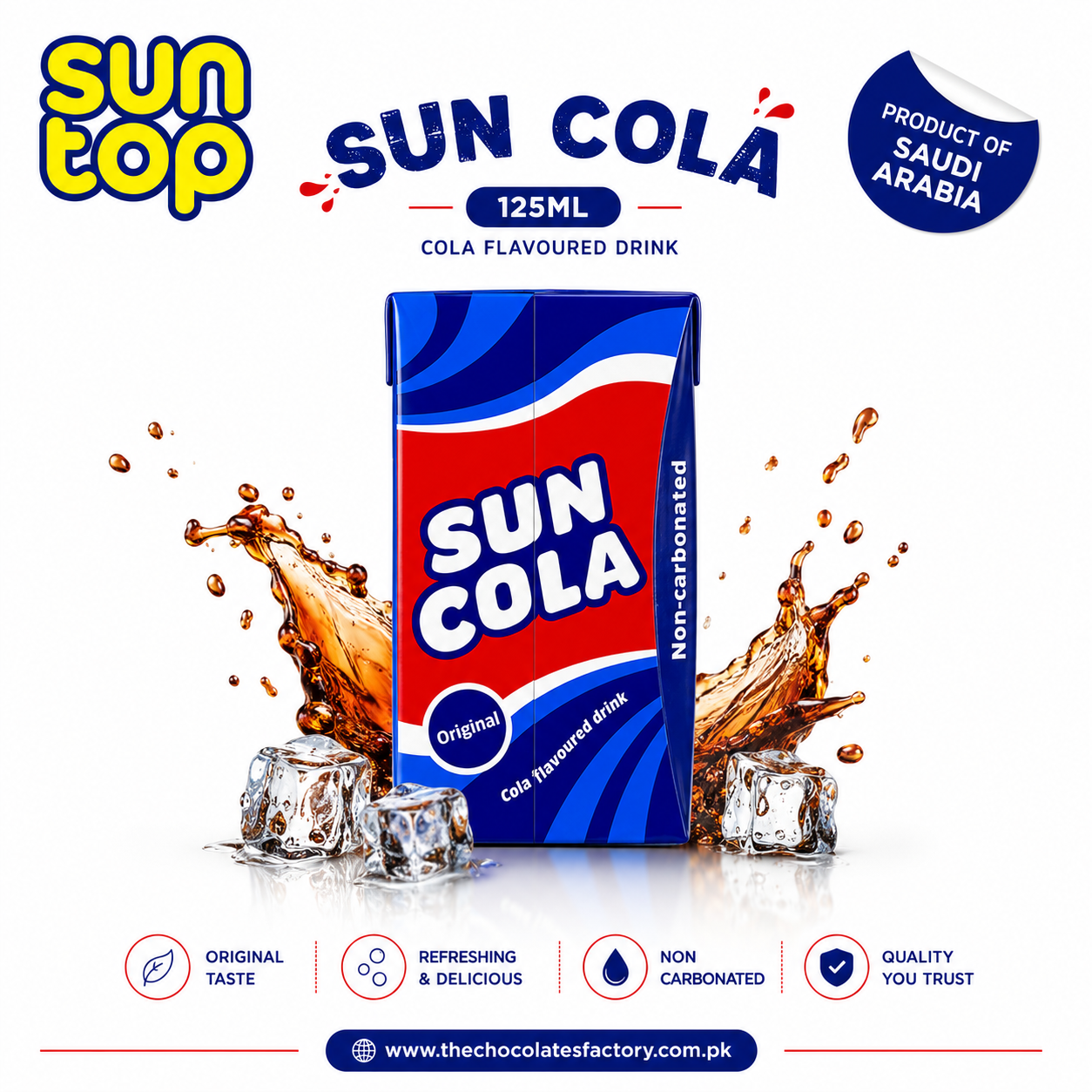 Suntop Juice Sun Cola Drink 125ml