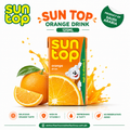 Suntop Juice Orange Drink 125ml