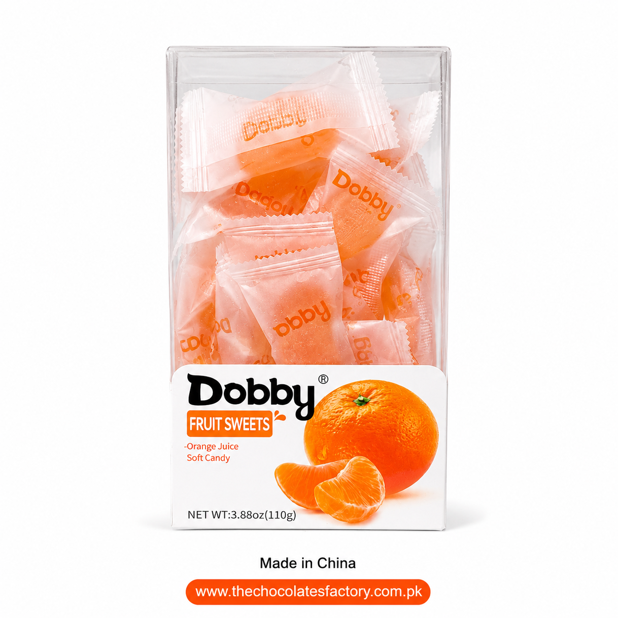 Dobby Fruit Sweet Orange Juice
Soft Candy 110g