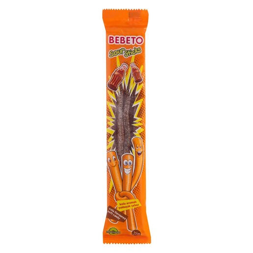 Bebeto Cola Sour Sticks 35g
