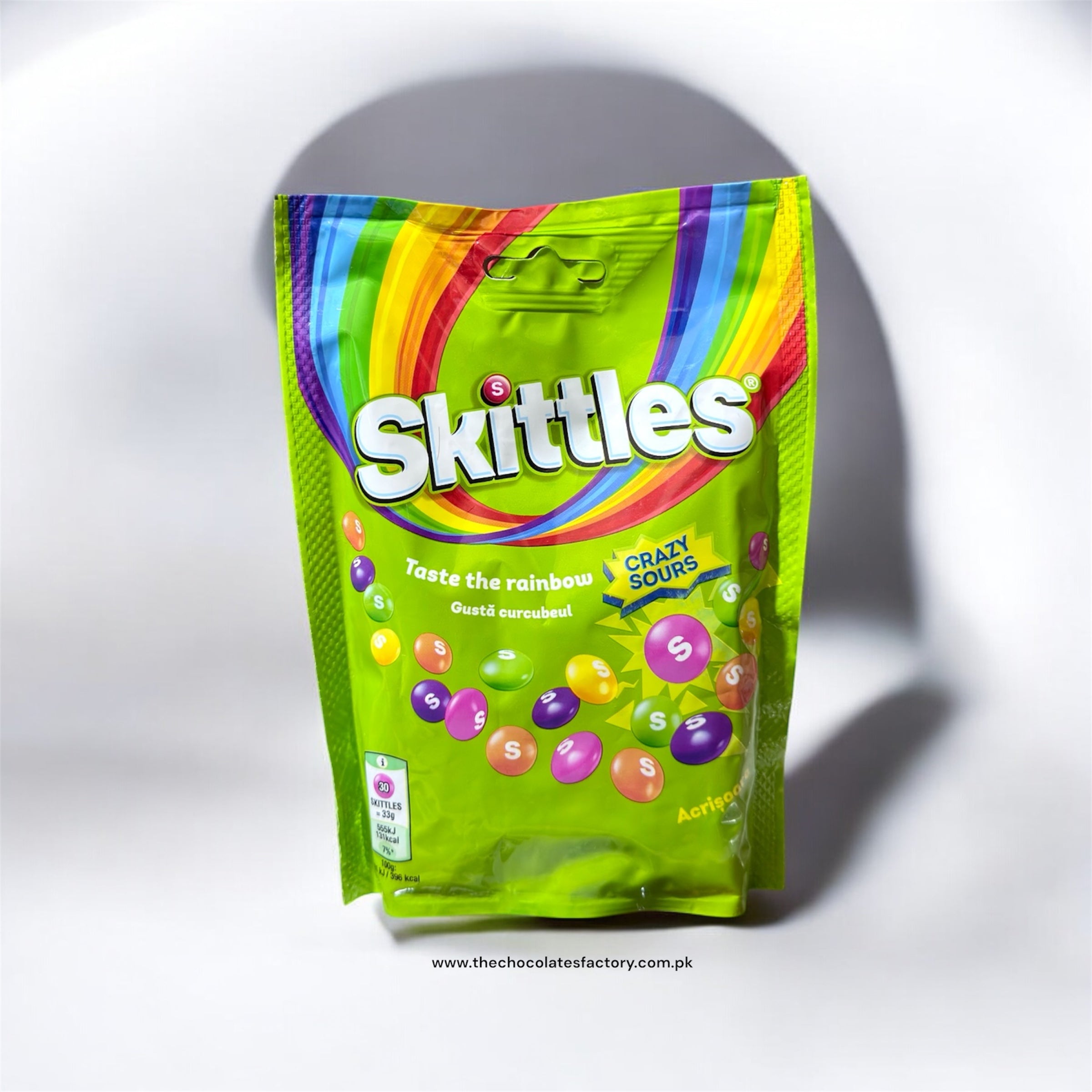 Skittles - Crazy Sours - Chewing Candy - Pouch 152g