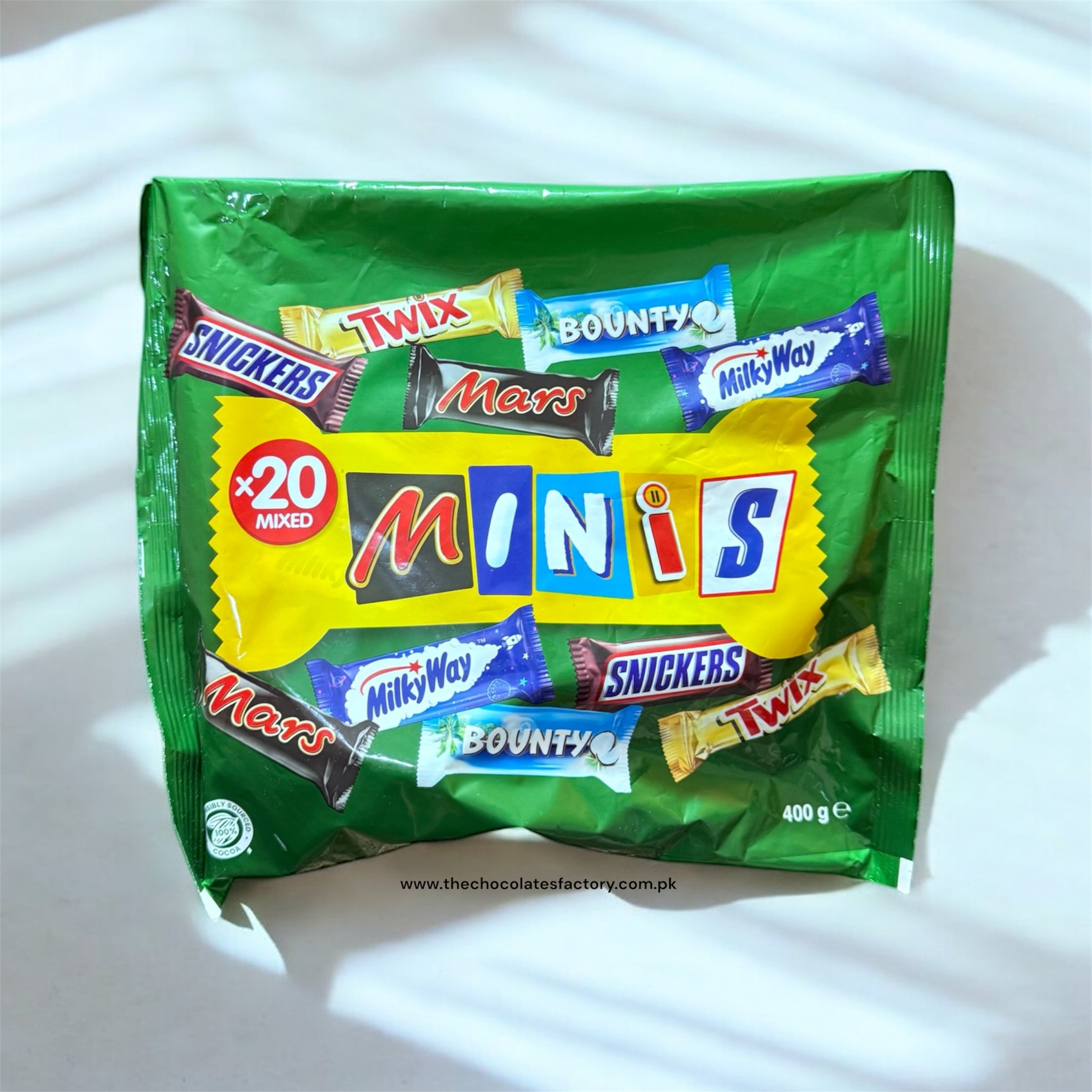 Mix Minis  Assorted 400g ( 20 Pieces )