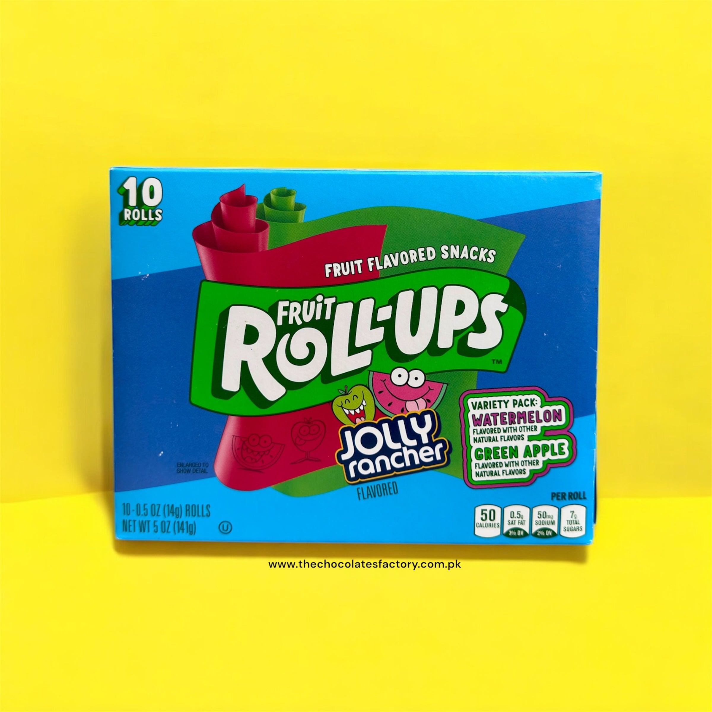Jolly Rancher Fruit Roll-Ups Roules Aux Fruit 141g