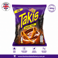 Takis Smokin' BBQ Rolled Tortilla Chips, BY FEBORA, Bold BBQ Flavour Snack, 180G