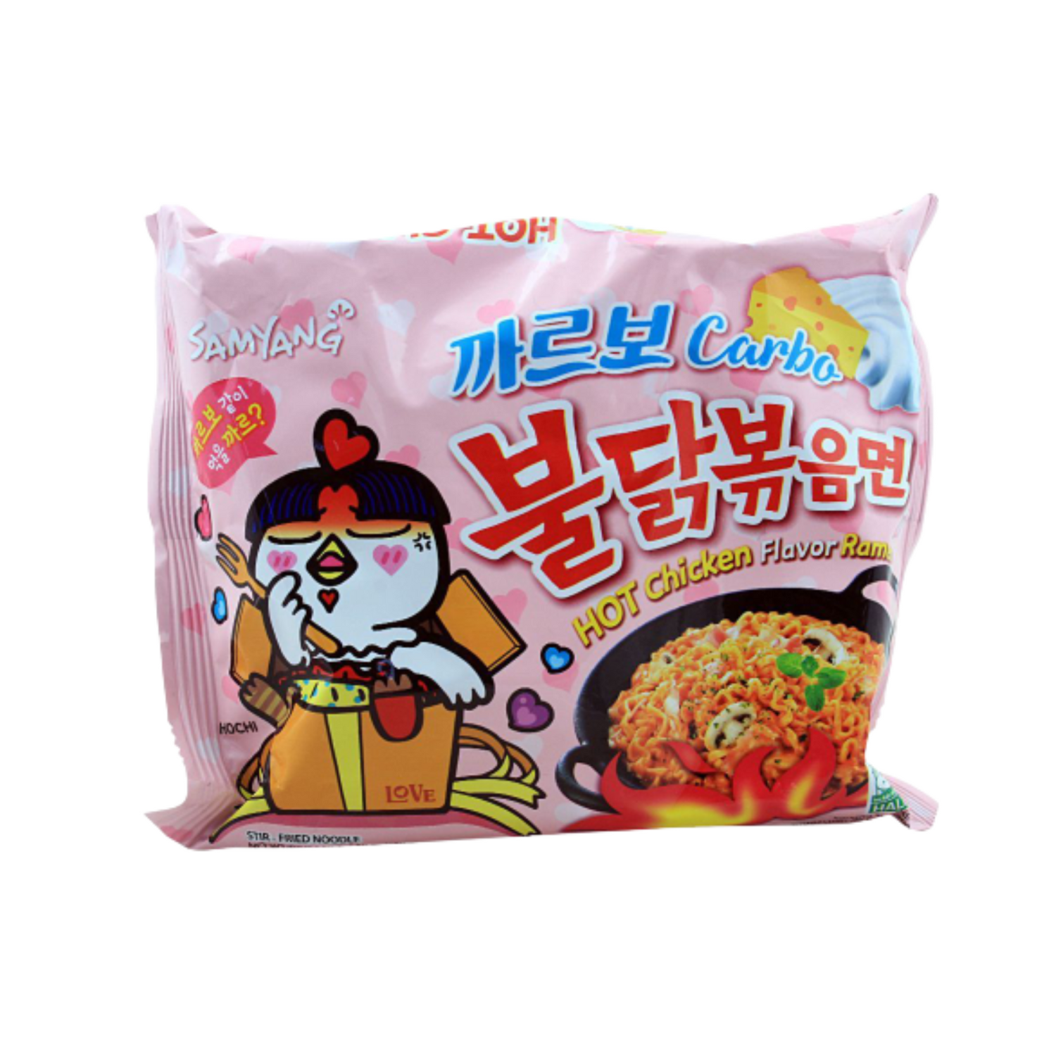 Samyang Ramen Noodles Carbonara pink 130g