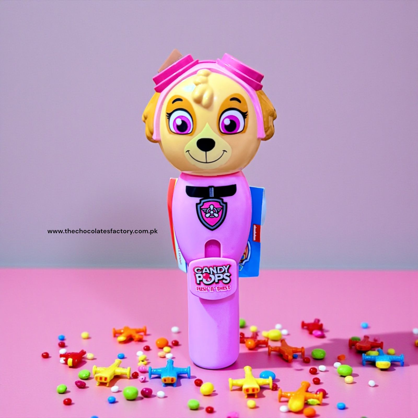 Paw Patrol Push N Twist Candy Pop ( 3 CHARACTER )