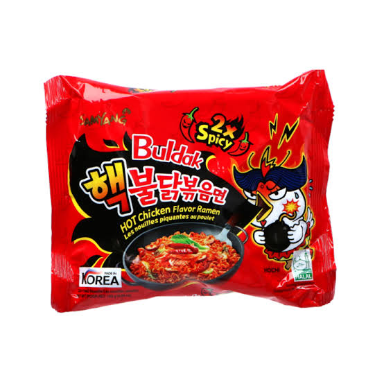 Samyang Hot Chicken Ramen 2X Spicy Noodles, 140gm