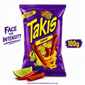 TAKIS FUEGO TORTILLA CHIPS HOT CHILLI &LIME 56GM ( Made in USA)